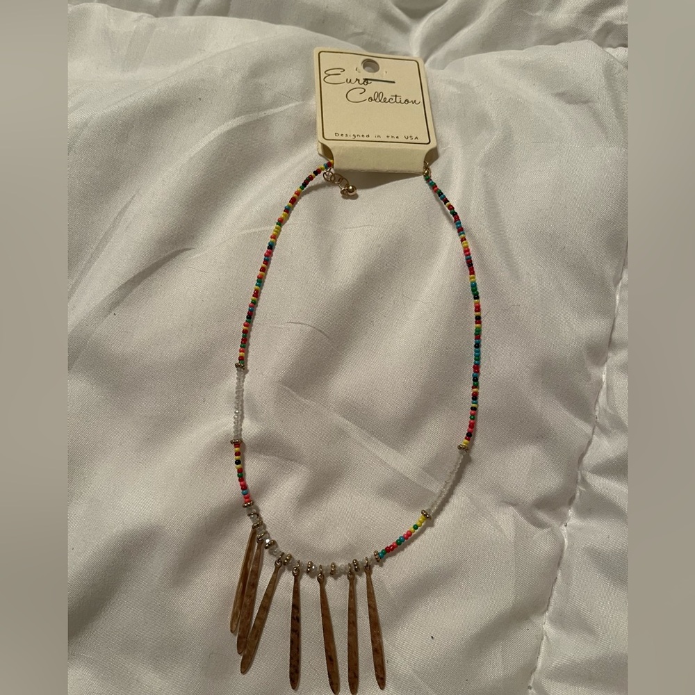 Euro Collection Beaded Necklace
